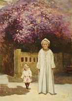 《开罗守门人阿里和他的孙女》